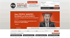 Desktop Screenshot of peoplewanted.fr